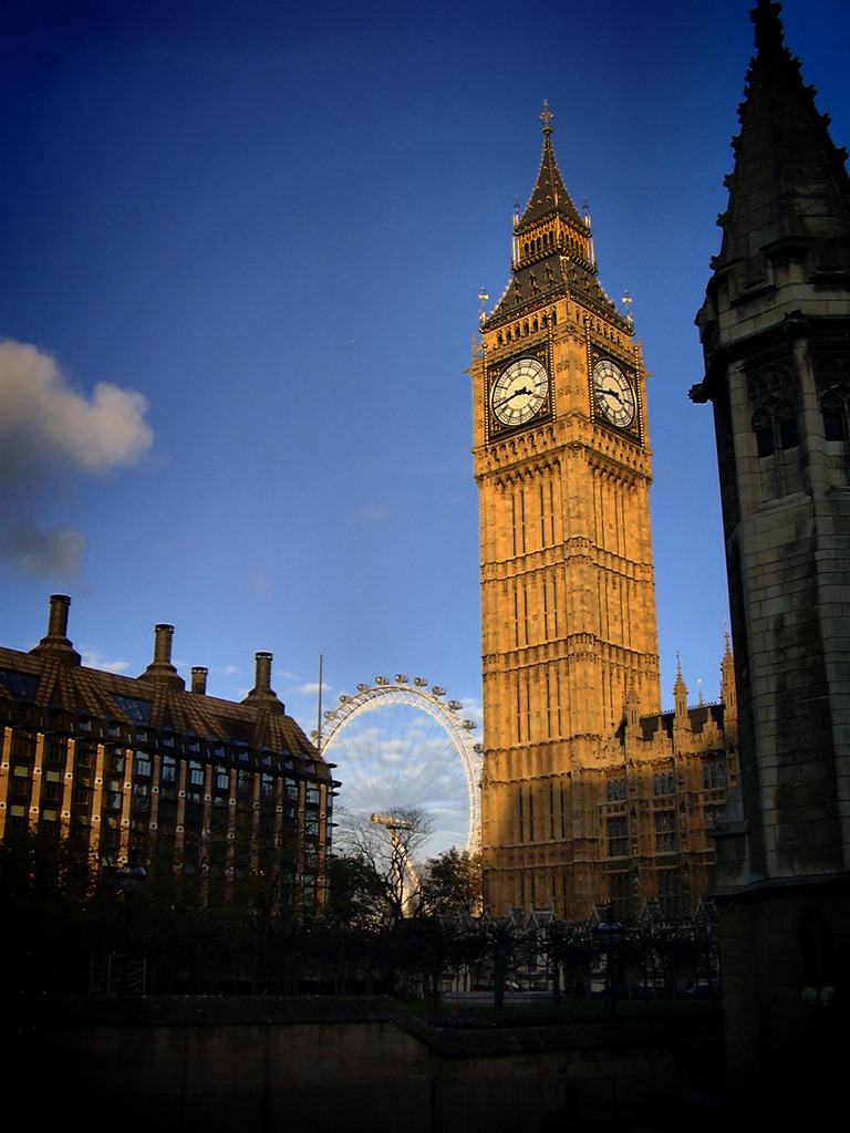 photography by jules Big Ben and the London Eye
