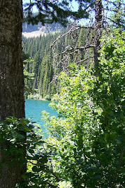 View of lake from our campsite