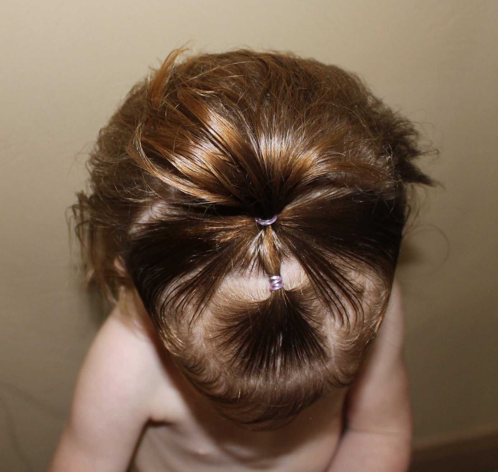 Hairstyles for Girls.. The Wright Hair Toddler Sides pulled up