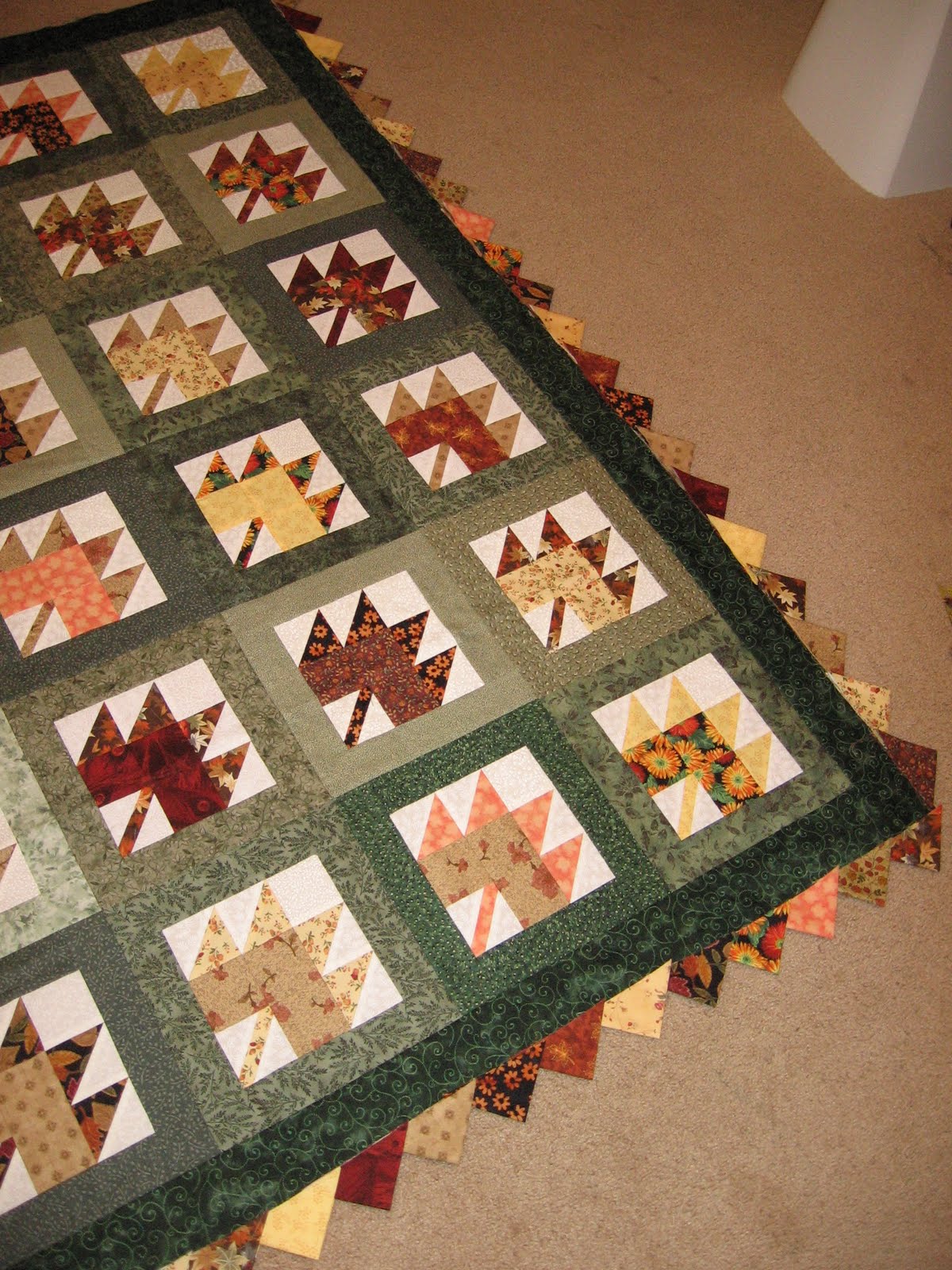 Canuck Quilter Prairie points