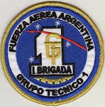 Distintivo Grupo Técnico I - I Brigada Aérea "El Palomar":