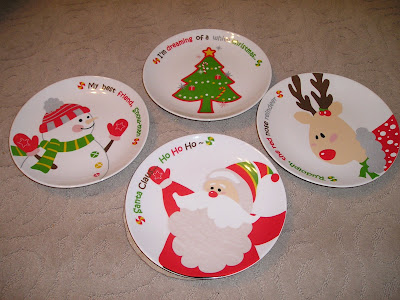 Obstacles and Glories: Christmas Cookie Plates