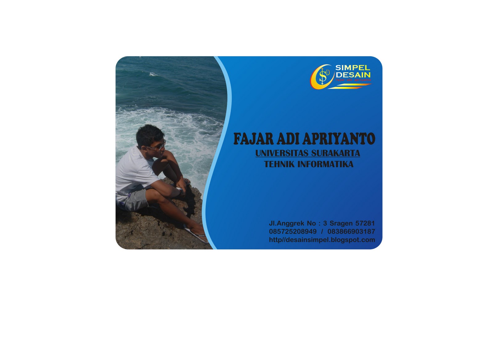 Simpel Desain: Kartu Nama