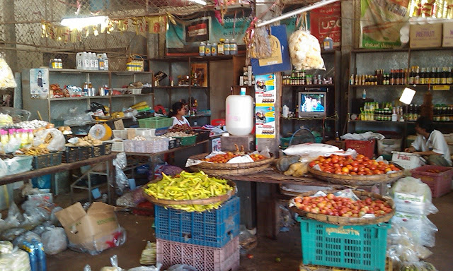 Old shop in Sawang Dean Din in North-East Thailand Old shop in Sawang Dean Din in North-East Thailand