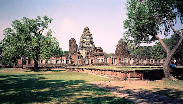 Prasat Hin Phi Mai in North-East Thailand Traveling in Thailand