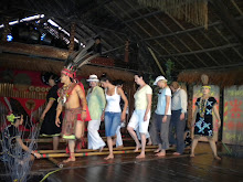 warrior dance, Monsopiad cultural village, Borneo