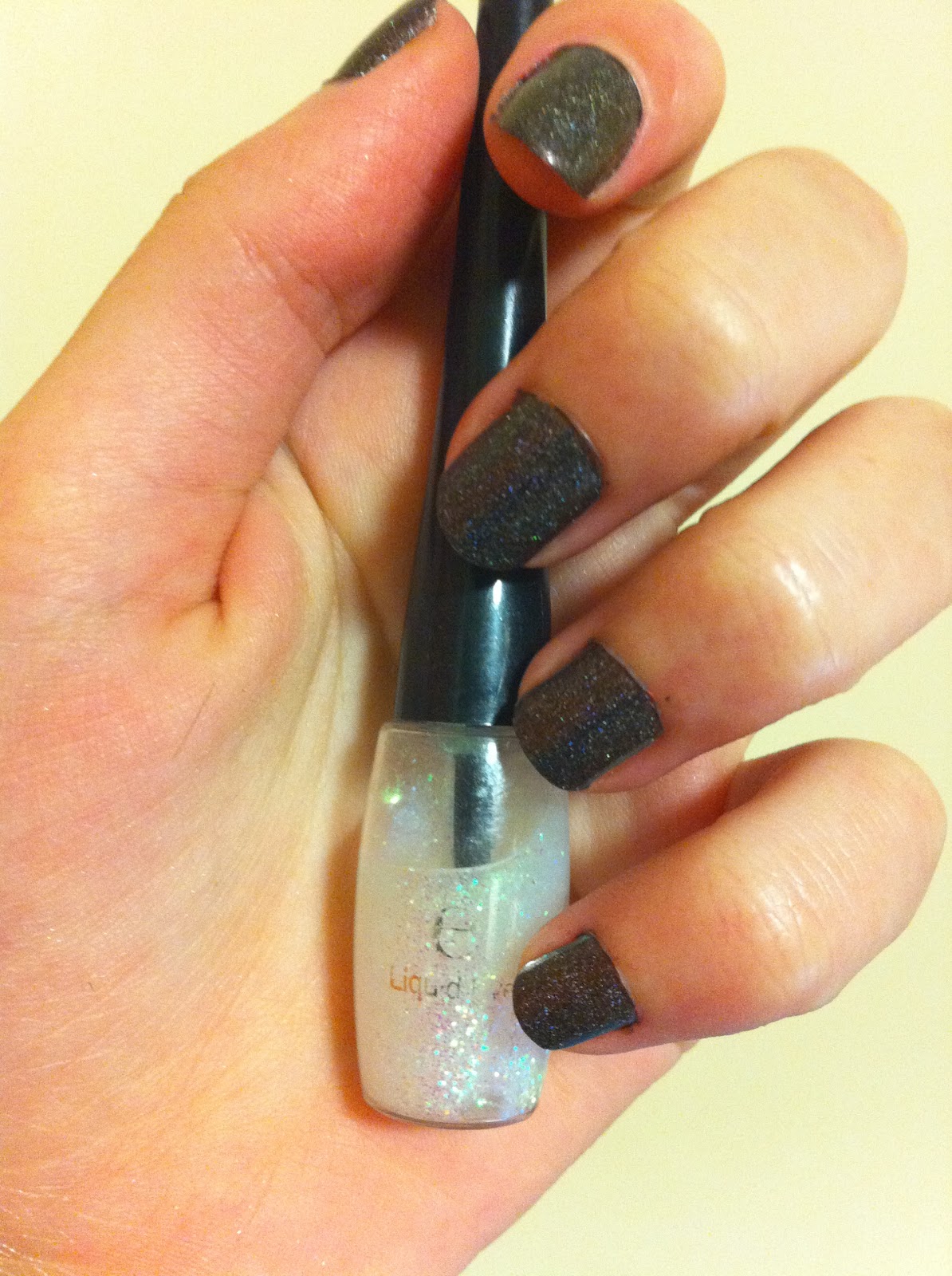 Swatches Galore! ELF Liquid Eyeliner in "Stardust"