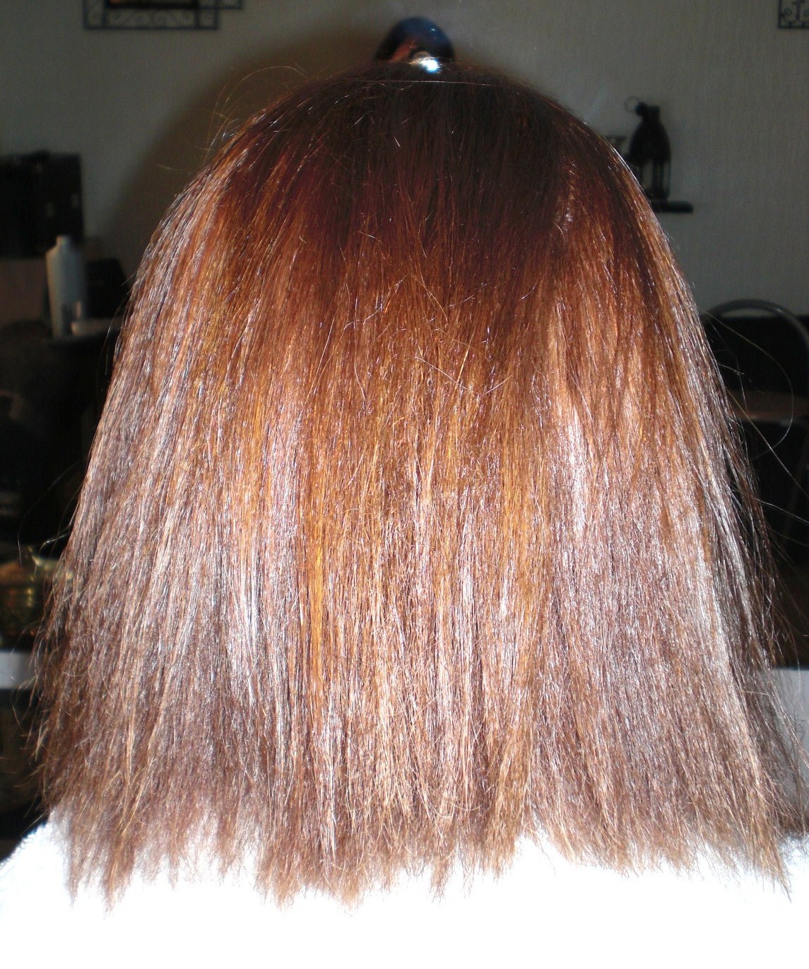 Mille et 1: lissage avant/après 21 - cheveux brulés par défrisage