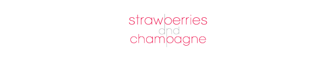 strawberries and champagne
