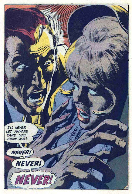 Phantom Stranger v2 #4 - 1960s dc horror comic book page art by Neal Adams Phantom Stranger v2 #4 - 1960s dc horror comic book page art by Neal Adams