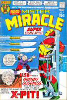Mister Miracle v1 #2 dc 1970s bronze age comic book cover art by Jack Kirby