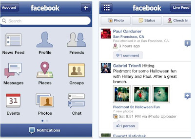Facebook 3.3 for iPhone