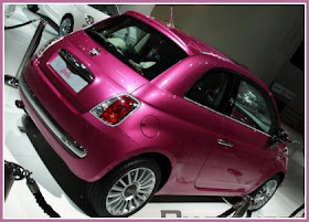 5ooblog  FIAT 5oo: New Fiat 500 Barbie @ Barcelona Motor Show