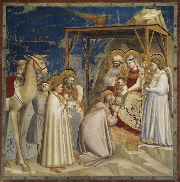 Adoração dos Reis Magos, Giotto