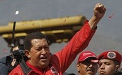 Hugo Chávez, presidente da Venezuela: