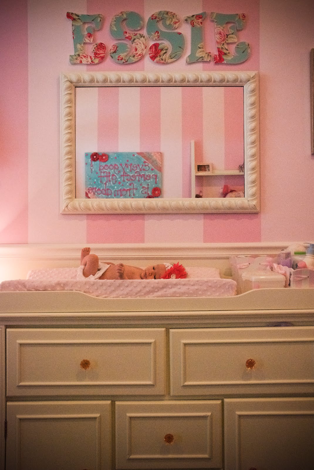 design a room Shabby Chic Girly Baby Nurseries