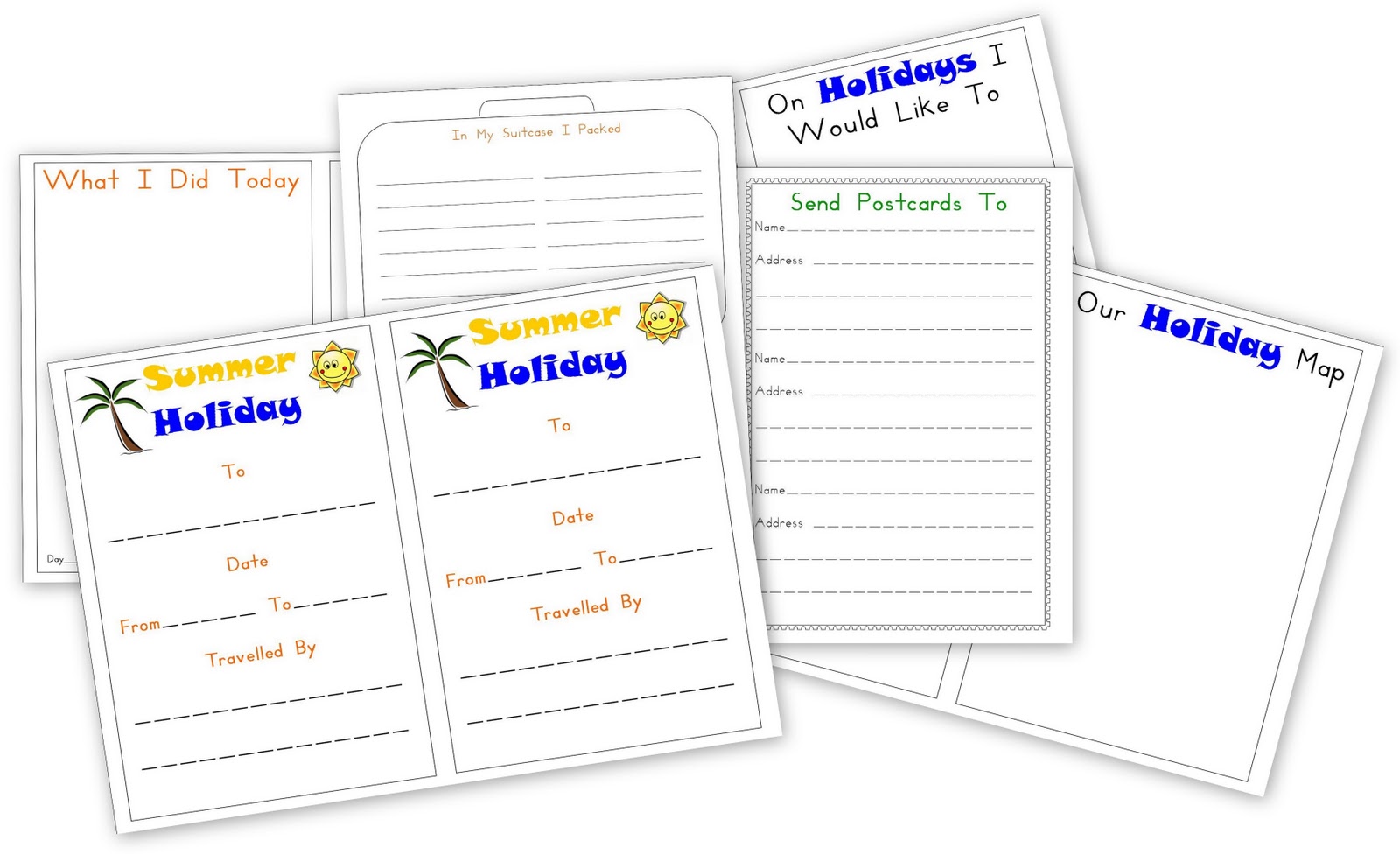 holiday journal examples