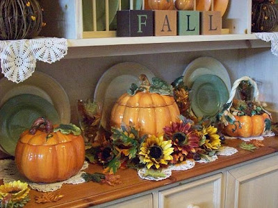Bunny Jeans Decor ~ ~ ~ and More! : Fall Dish Collection