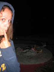 Me Being Creepy at the Camp Fire at Tunza