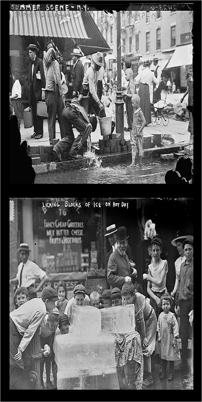 In the Apple Heat wave in NYC