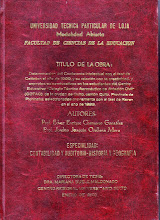 Tesis de Licenciatura de Joselito