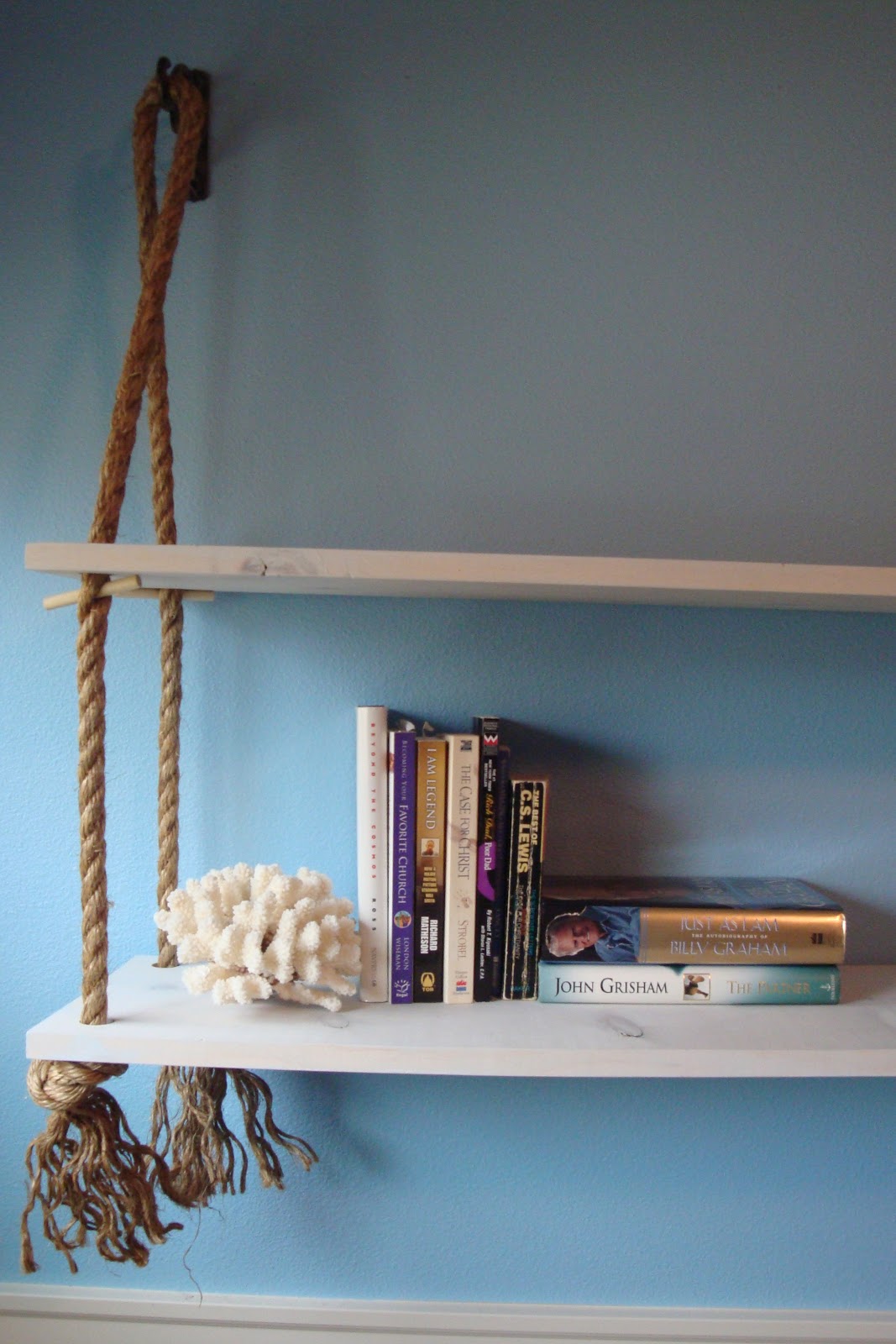 DIY Rope Shelf - DIY Show Off ™ - DIY Decorating and Home Improvement ...
