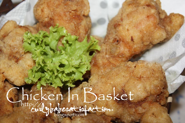 Curlybabe's Satisfaction Chicken In Basket