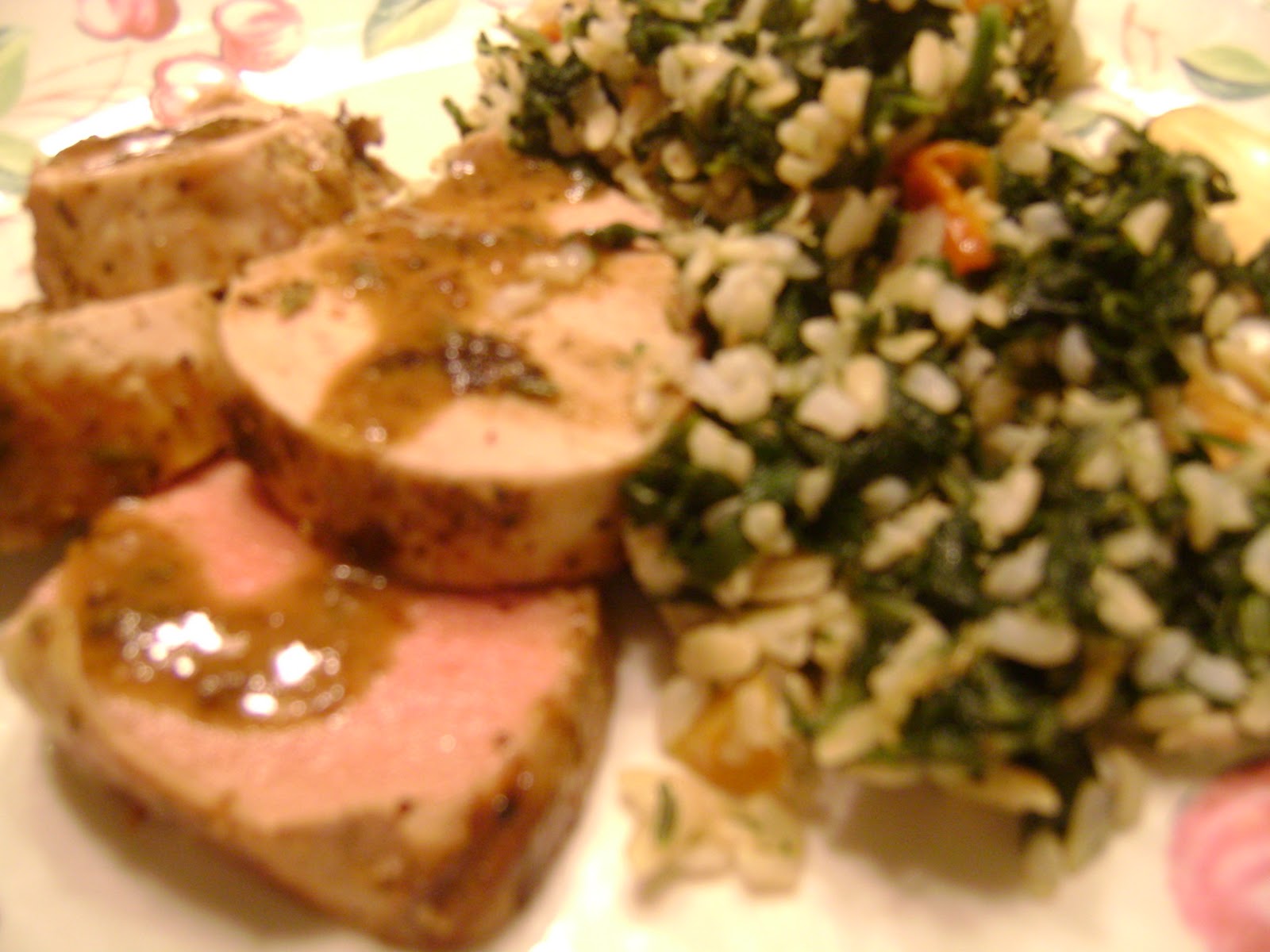 Mustard Pork Tenderloin with Maple Rosemary Glaze Renee's Kitchen