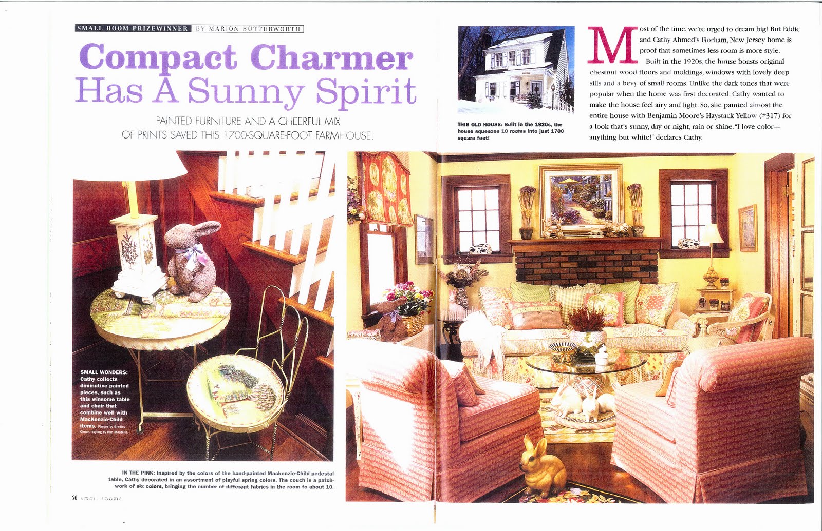 Paisley Pear Interiors My Winning Entry Featured in "Small Room