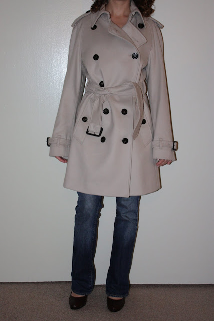 burberry petite coat