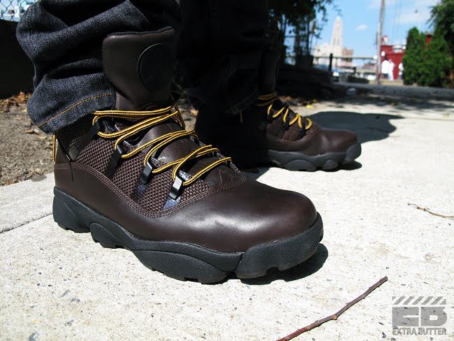 jordan winterized 6 rings boots black