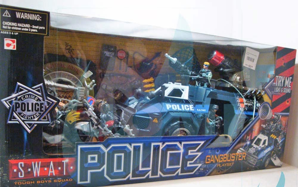 JoMi toys: SWAT Police Gangbuster Playset