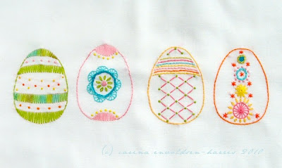 Q is for Quilter   Blog Archive   Easter Hand Embroidery Designs