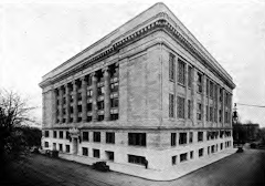 The Multnomah Co. Courthouse in 1920.  This one replaced the original building built in 1866.