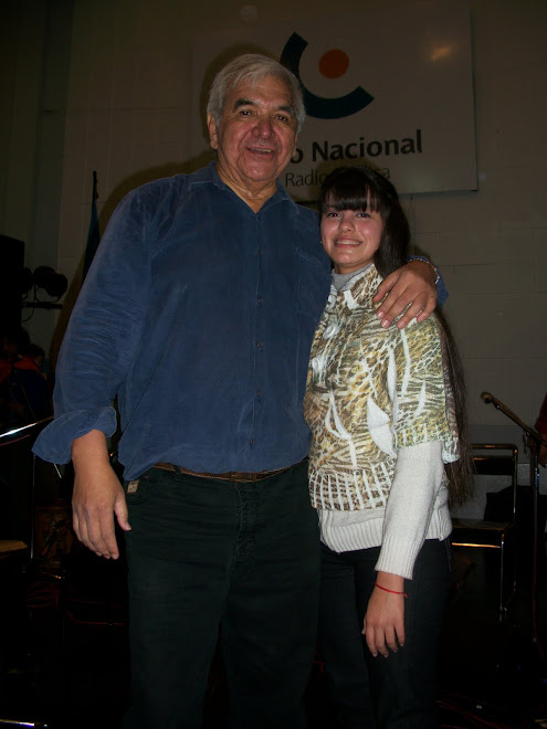Antonella y el Sr. Juan Carlos Carabajal