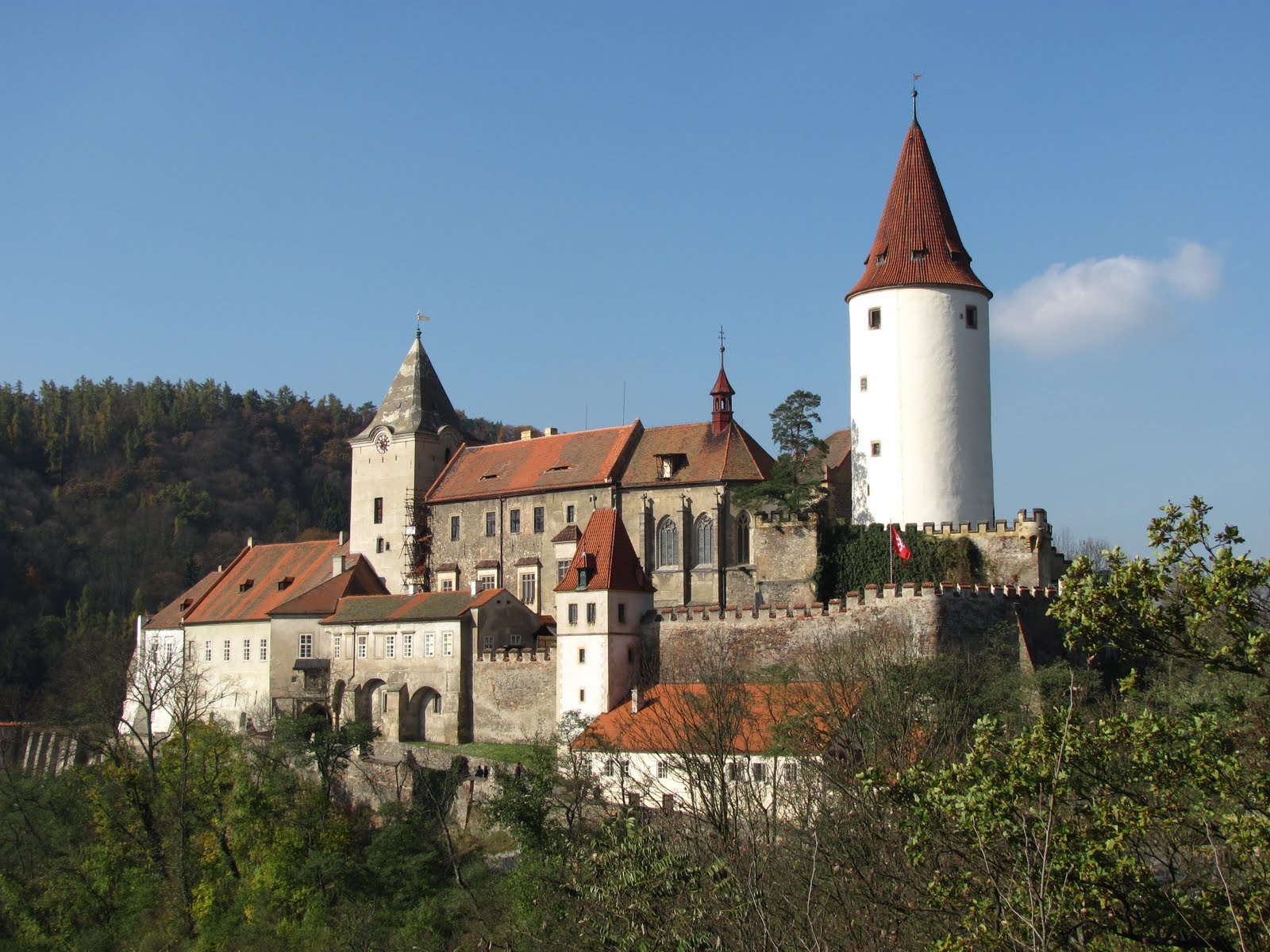 Abroad In The Czech Republic K ivokl t Castle Revisited