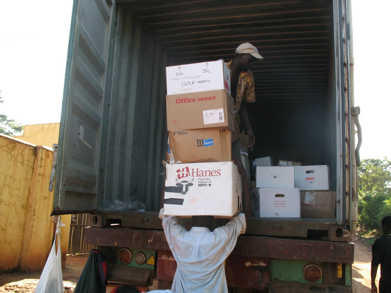 ACF Uganda/ACF USA....... The Mission field Now and beyond......... Container Cleared in