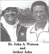 Black Tennis Pro's Dr. John A. Watson, Childhood Arthur Ashe Tennis Coach Life Celebrated With Virginia Senate Resolution