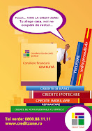 AGENTIA AMEDEO VA POATE CONSILIA SI RECOMANDA CREDILITUL CARE VI SE POTRIVESTE CU CREDIT ZONE