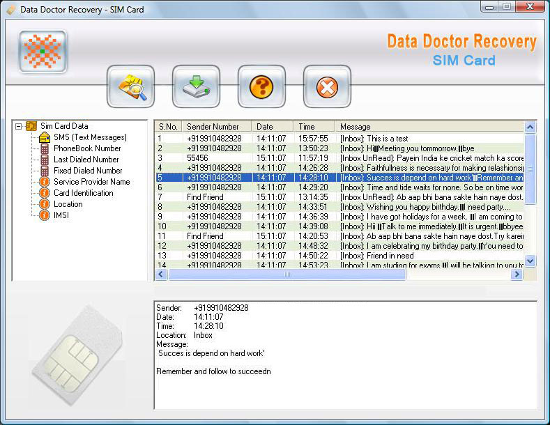 Sim Card Forensics Log Week 2. Existing products ( commercial )