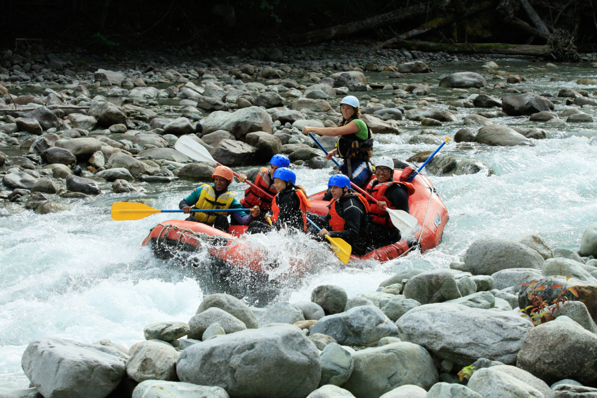 Velvet Ventures... white water rafting in Whistler Velvet Ventures... white water rafting in Whistler