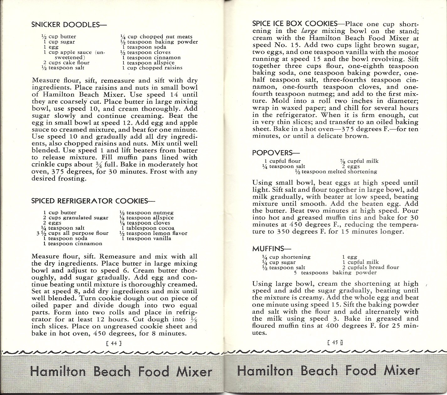 I ♥ Aldi: Hamilton Beach Model E Food Mixer Instruction Manual