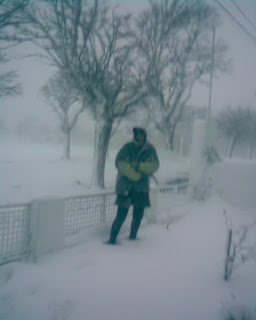 20 cm de nieve en Darregueira