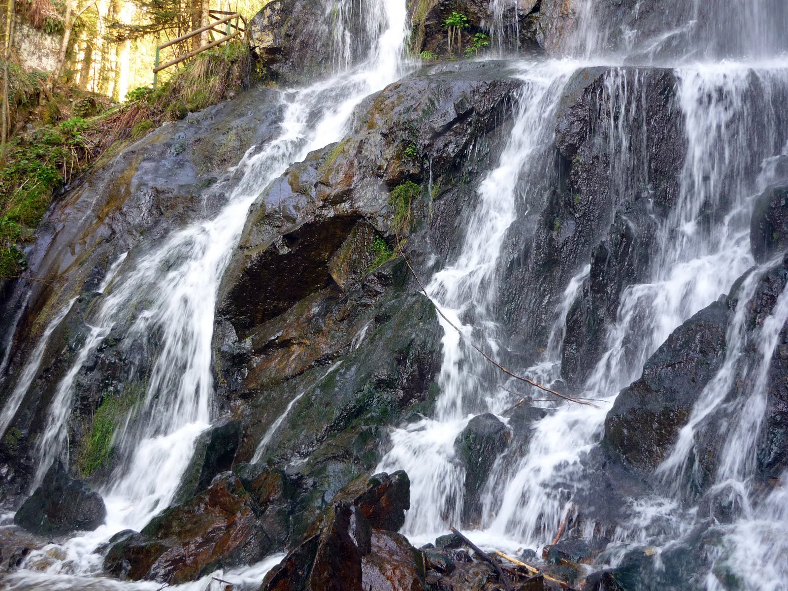 émotions-nature: LA CASCADE DE L'ANDLAU au HOWALD (bas-rhin)