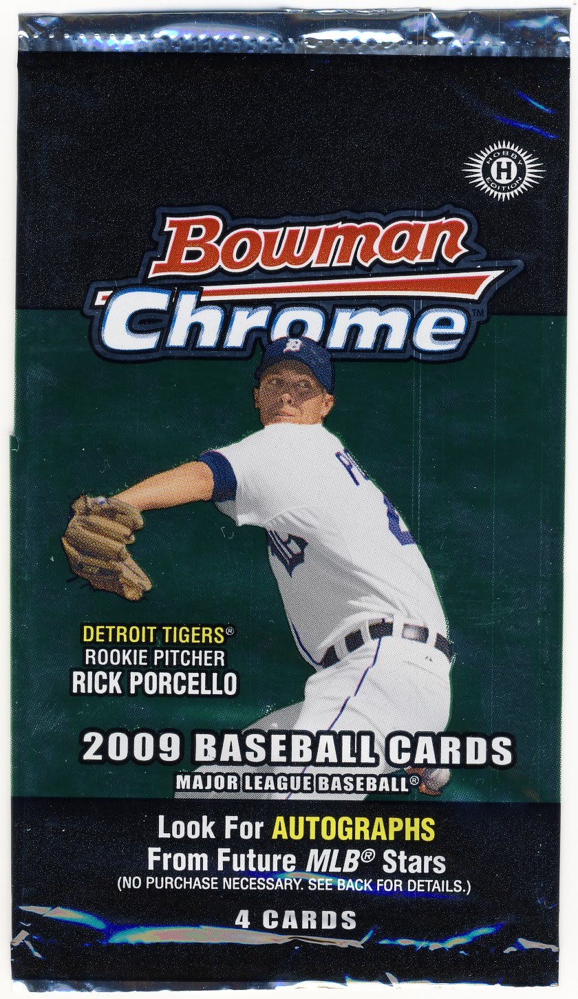 A Pack To Be Named Later 2009 Bowman Chrome Hobby