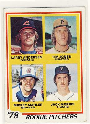 Cards With Jack Morris' Mustache and Without