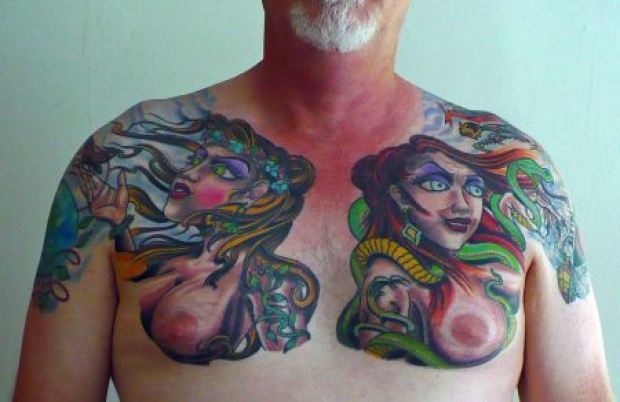 Weird, Unusual Male Tattoos