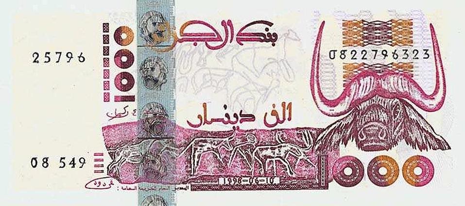 Currency Dinar Algerian Currency