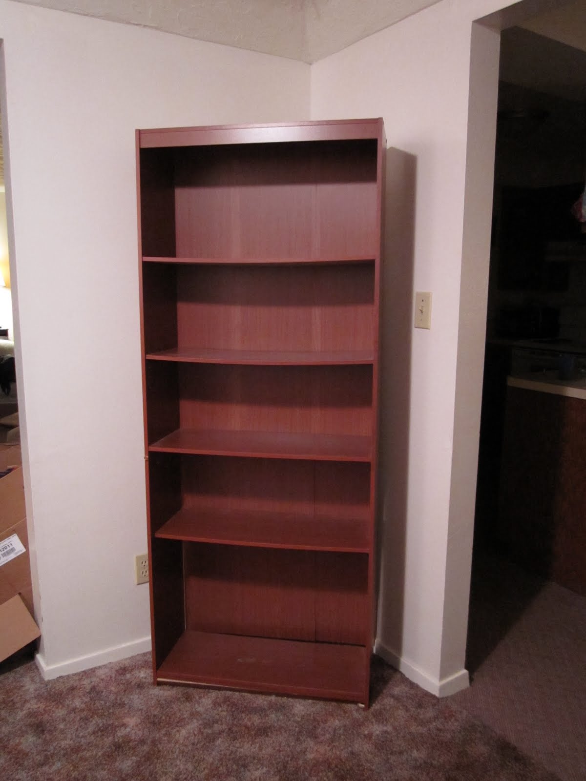 Sale: Black Bookshelf - $15