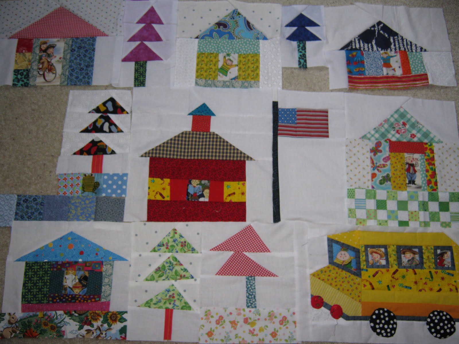 Love Laugh Quilt teacher quilt.